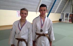 Romain et Clément qualifiés au championnat de france espoir (3ème division cadets)