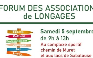 Forum des associations , nous y serons et nous vous y attendons !